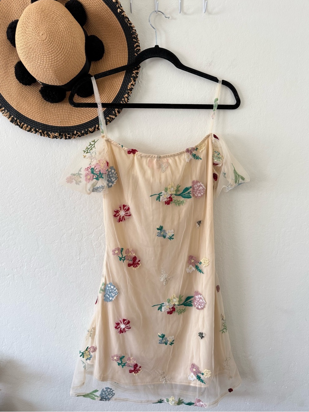 Dolls Kill Sugar Thrillz Feels Like Paradise Floral Mini Dress Size Medium - Picture 9 of 16